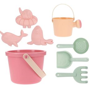 Set Brinquedos de praia Pink Cube