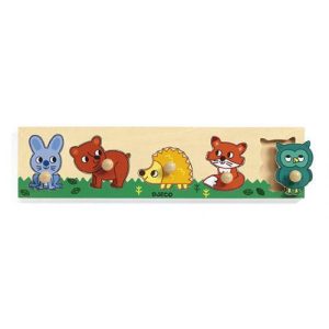 Forest n co - Puzzle de Madeira c/ Pega Tema Animais