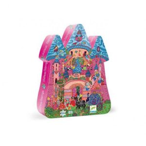 O Castelo das Fadas - Puzzle Silhueta 54 Peças