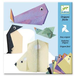 Animais Polares - Jogo de Origami Fácil