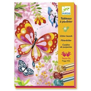 Borboletas Brilhantes - Jogo Quadros de Glitter