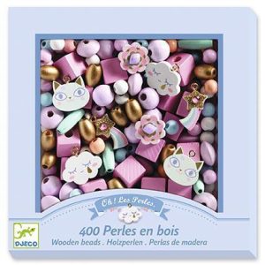 Arco-Íris - Contas de Madeira