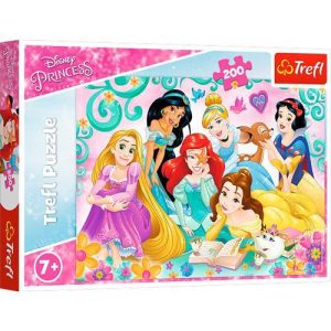 Puzzles 200 pcs - Happy world of Princesses / Disney Pr