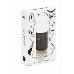 Verniz à Base de Água - Preto Glitter
