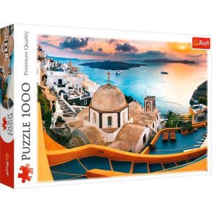 Puzzles 1000 pcs Santorini - Conto de Fadas