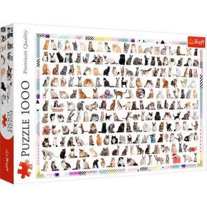 Puzzle 1000 pcs Gatos e Gatinhos