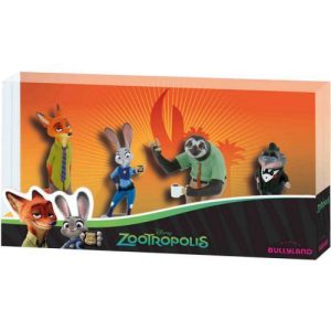 Set 4 Peças Zootropolis