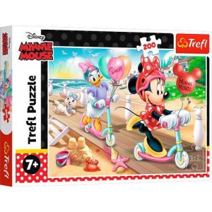 Puzzle 200 pcs Minnie na Praia