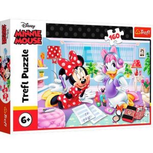 Puzzles 160 pcs - Day with best friend / Disney Minnie