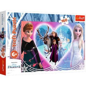 Puzzles 160 pcs - Joyful moments / Disney Frozen 2