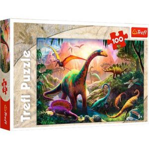 Puzzle 100 pcs Dinossauros