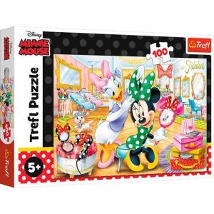 Puzzle 100 pcs Minnie no Salão