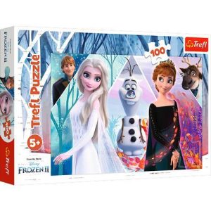 Puzzles 100 pcs - Enchanted Land / Disney Frozen 2