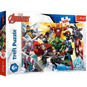 Puzzles 100 pcs - The power of the Avengers / Disney Ma