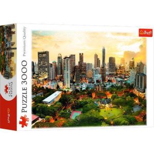 Puzzle 3000 pcs Pôr do Sol Bangkok