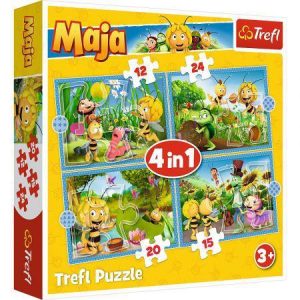 Puzzle 4 em 1 - A Abelha Maia