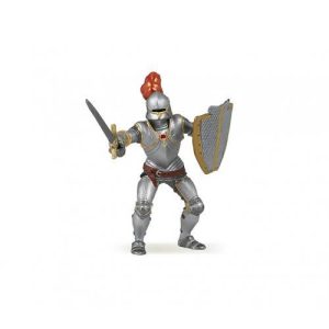 Cavaleiro de Armadura e Penas Vermelhas
