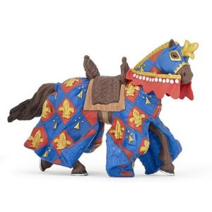 Cavalo Flor de Lis Azul