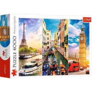Puzzle 4000 Viagem à Europa