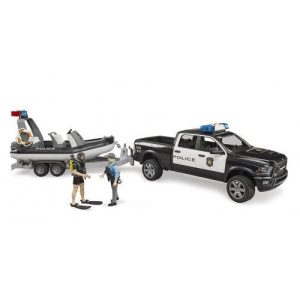 Pickup Ram 2500 Polícia c/ Atrelado e Barco