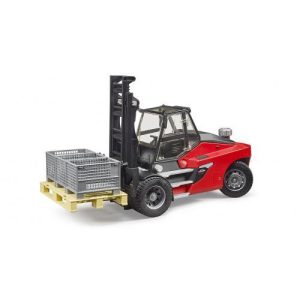 Porta Paletes Linde HT160 c/ Palete e 3 Caixas