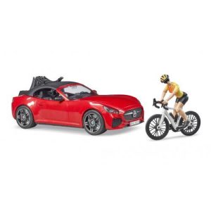 Roadster Bruder c/ bicicleta + ciclista