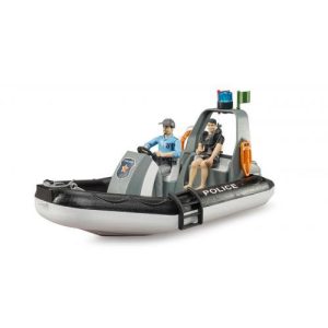 Barco de Polícia c/ 2 Figuras