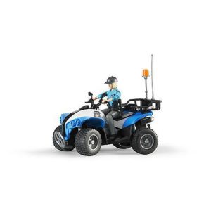 Police-Quad with Policewoman and accessories