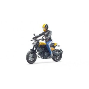 Mota Ducati Scrambler c/ piloto