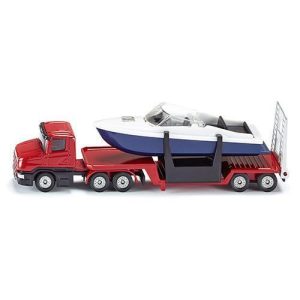 Camião de Transporte de Pesados Com Barco