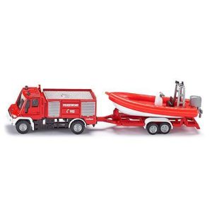 Unimog Bombeiros com Barco