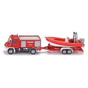 Carro de Bombeiros com barco - INT