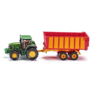 John Deere com Trailer de Silhagem