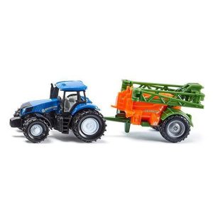 Tractor com Reboque Pulverizador