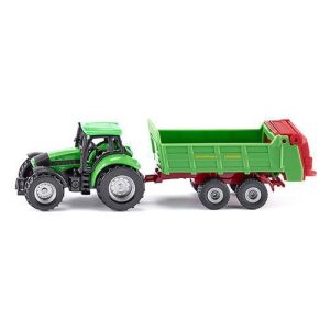 Tractor com espalhador de Estrume