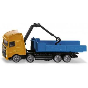 Volvo com atrelado e grua