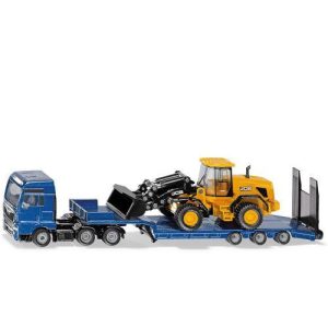 Camião MAN truck c/ reboque e Escavadora JCB