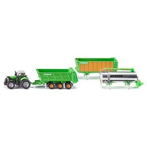 Tractor Deutz Com Conjunto de Reboques