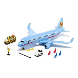 Avião Comercial com acessórios