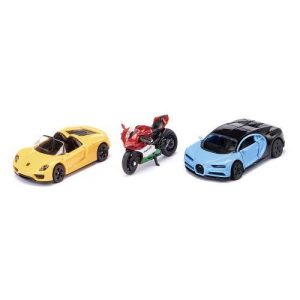 Conjunto Carros desportivos e motas