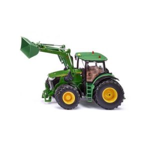 Trator John Deere 7310R c/ Pá + App Bluetooth