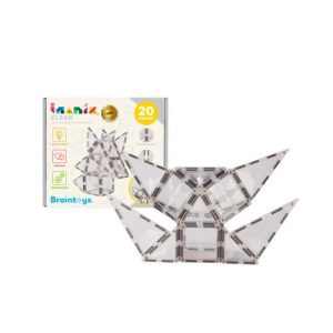 Braintoys Imanix Transparente 20 Peças.