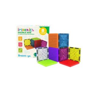 Braintoys Imabrick 8 Peças Dupla Face