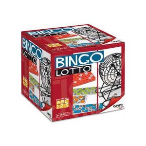 Jogo de Bingo c/ Roda de Metal