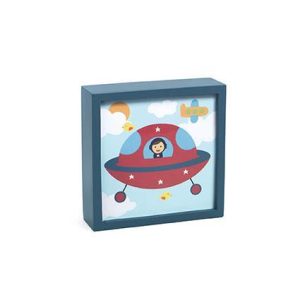 Quadro Luz Noturna Mágica Espaço