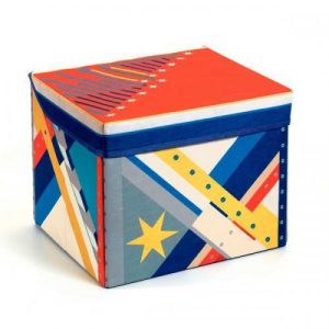 Caixa de Brinquedos Foguete