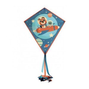 Rocket - Papagaio c/ Desenho de Tigre e Sapo Espaço