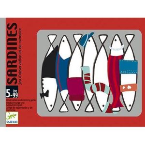 Sardines - Jogo de Cartas de Observação e Memória