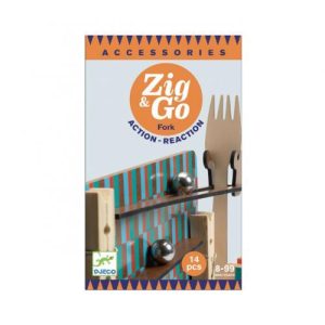Zig & Go - Circuito c/ Molas e Garfo 14 peças