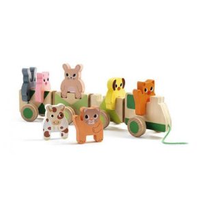 Trainimo Farm - Comboio de Empilhar e Puxar Animais